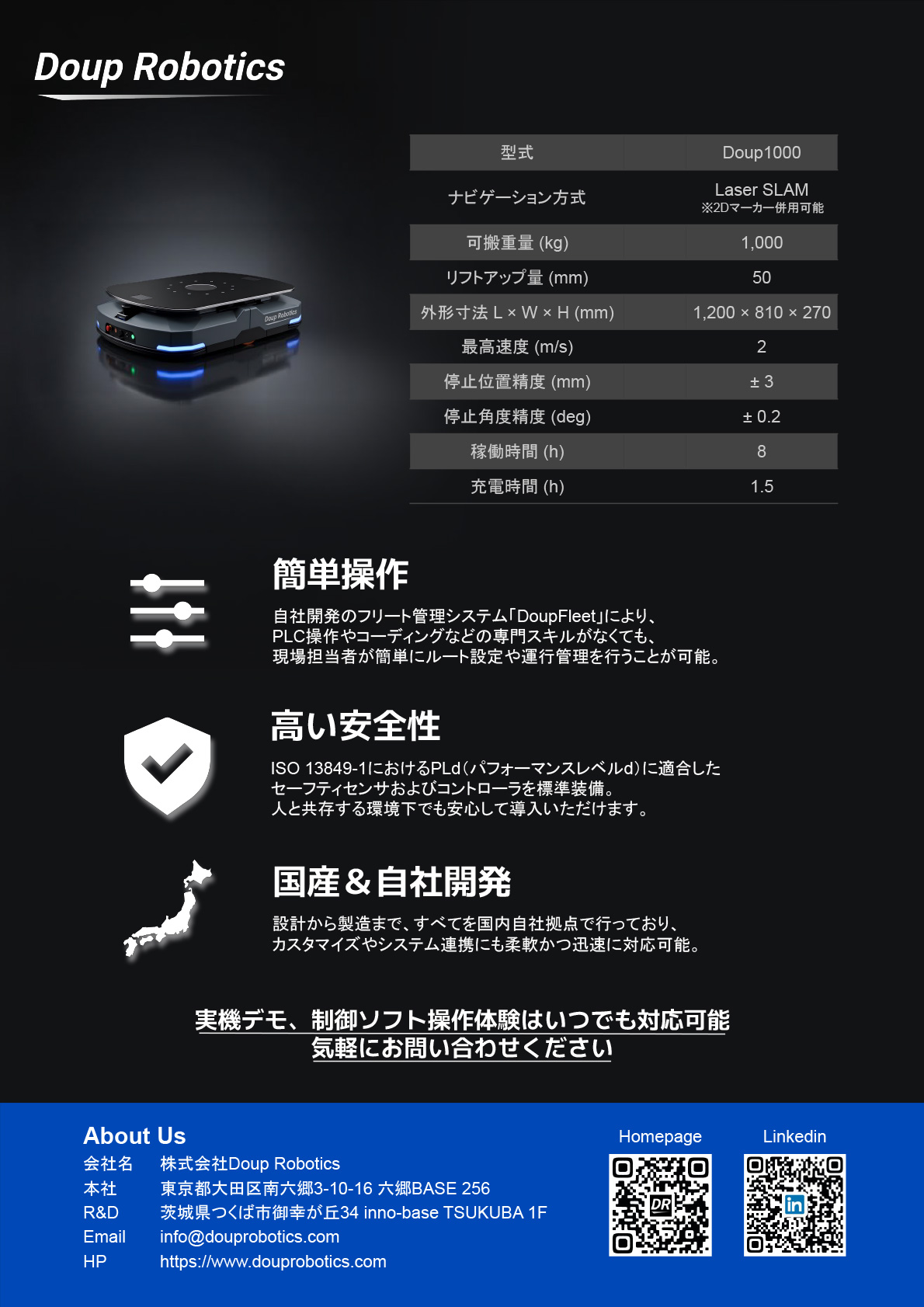 株式会社Doup Robotics